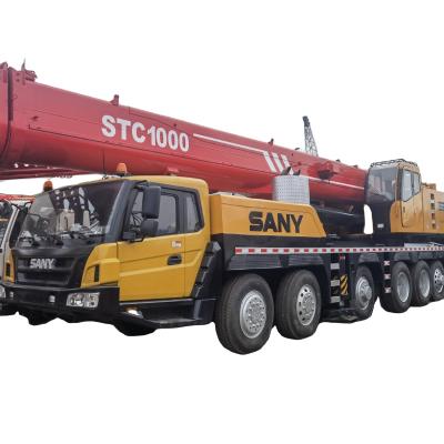 China 100ton SANY STC1000 Truck Crane with 220 Tons Capacity and Original Hydraulic Valve for sale