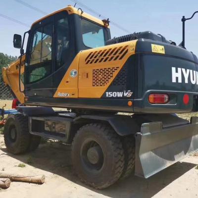 China Hyundai 150W R150 R150-9 Excavators Original 15TON with Original Hydraulic Cylinder for sale