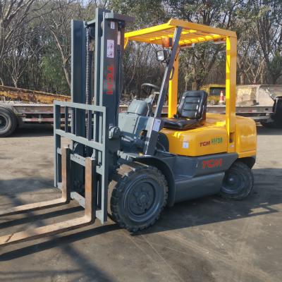 China TCM 3T Forklift 3 Stages 2.5Ton 3Ton 3.5T 4T 5T 16T 30T Diesel and Electric Forklift for sale