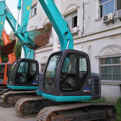 China Gebrauchtes Kobelco Crawler Bagger Sk 135SR Gebrauchtes 13 Tonnen 14 Tonnen japanisches Spurenbagger zu verkaufen