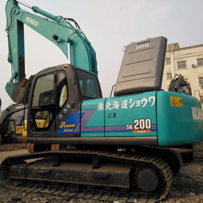 China Kobelco SK200 Bagger aus Japan mit 0-2000 Arbeitsstunden und maximal 3 Tonnen Hublast zu verkaufen