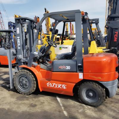 China HELI CPCD30 CPCD50 2.5 T 3 T 5 T 4 M 4.5 M Diesel Forklift for Machinery Repair Shops for sale