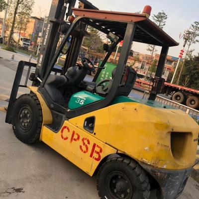 China Japanese Komatsu 3ton FD30/FD20/FD25/FD35/FD40/FD50 Forklift with Manual Power Source for sale