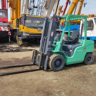 China Stable Working Condition Second Hand Mitsubishi 3ton FD30 Forklift with 180mm Fork Width for sale