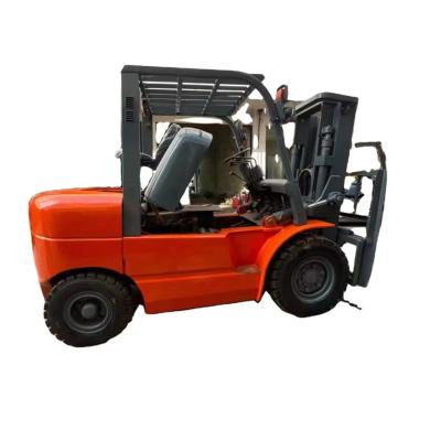 China Gebrauchtes Hubschrauber-Forklift-LKW Diesel CPCD50 5 Tonnen mit Seitenverschiebungszylinder 3 Tonnen 8 Tonnen 10 Tonnen Gabelstapler für Hafenlager zu verkaufen