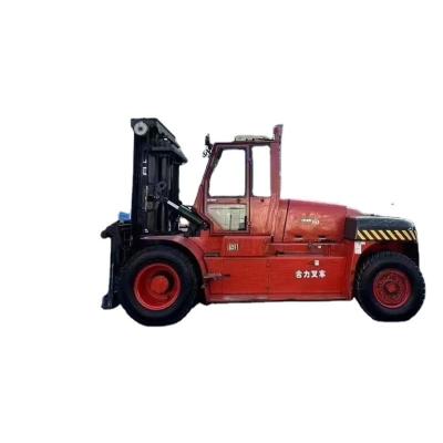 China HELI CPCD160 Forklift 16 Ton Diesel Engine Power Source Used Heavy Duty 16t Forklift for sale