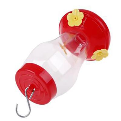 China Cheap Sale Pet Parrot Chicken Feeder Premium Hot Automatic Automatic Water Bottle Hanging Plastic Feeder With Circle for sale