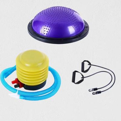 China New Design Hemisphere Wave Speed ​​Ball Hemisphere Training Fitness Equipment Pilates Ball Semicircle Yoga Ball for sale