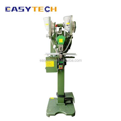 China Electronic button die press eyelet button holer sewing pvc carugeted box button eyelet button punch machine for sale