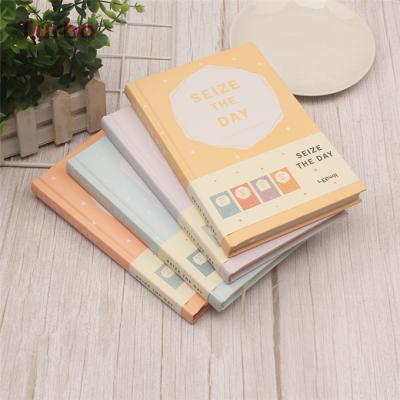 China promotion good quality cheap cute hard cover small planner printed paper notebook imported from china for sale