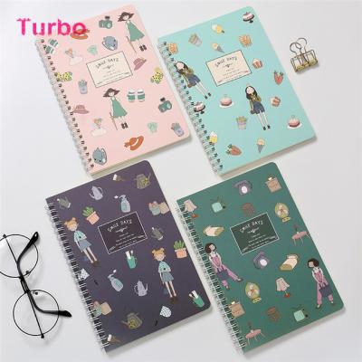 China Low moq 2020 Stationery Trending Factory Price Spiral School Novelty Small Paper Spiral Notebooks for sale