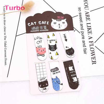 China 2020 Top Fashionable Panda Promotional Cute Metal Office School Stationery Gift Magnetic Bookmarks Sale Europe Magnetic Bookmarks With Clip for sale