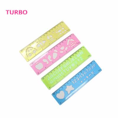 China 2019 Hot Sale Dubai Good Quality Promotional Gift Stationery Stationery Desk Top School Rulers Use 15cm Straight Ruler Plastic Rulers For Girls for sale