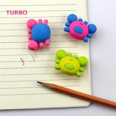 China Latest Promotional Eraser Creative School Supplies Stationery Kids Top Selling Novelty Pencils And Animal Erasers for sale