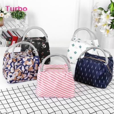 China Hot Selling Good Quality Japan Ladies Waterproof Girls Most Beautiful Oxford Style Insulated Lunch Cooler Bag Large for sale