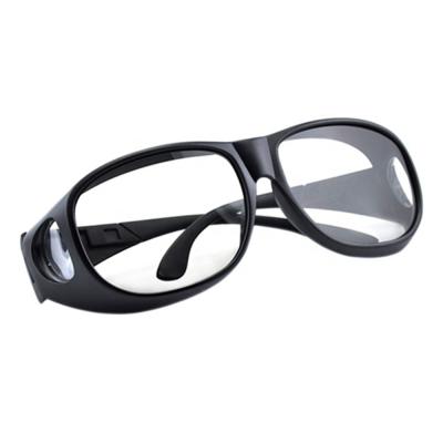 China big 3d movie glass frame plastic black glass linear circular polarized 3d glasses for 3D 4D 5D theater for sale