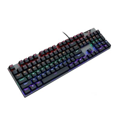 China Factory Outlet JK-919 RGB LED 104 Keys Mouse Mechanical Single Hand Tour Backlit Machinery for sale