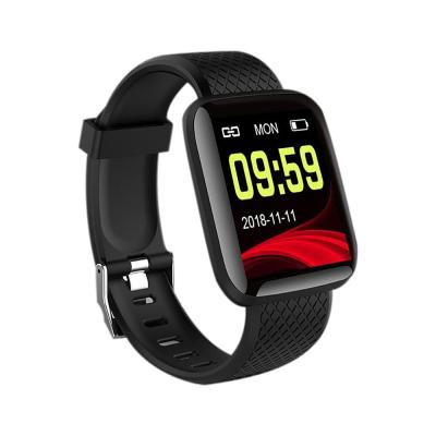 China Auto Focus Smart Watches 116 Smart Watch Heart Rate Fitness Smart Wristband Smart Bracelet SmartWatch Plus for sale