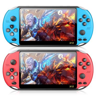 China 7 Inch Large Screen Handheld Video Game Console 16GB Game /ebook/misic /MP4 X12 Built-in 10000 Games PLUS Game Console for sale