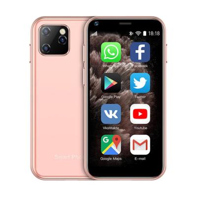 China Android 6.0 quad core 2.5 mt6580a mini smartphone super dual core 2.5 inch 1000mah 1GB RAM 8GB RAM 1000mah 1GB fashion phone SOYES XS11 for sale