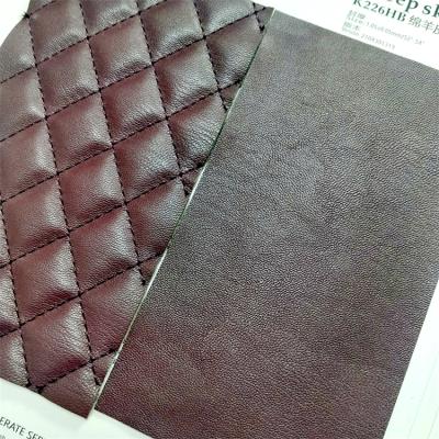 China PVC Waterproof Faux Leather Fabrics For Car Seat Cover Interior Upholstery PVC Leatherette for sale