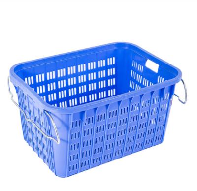 China Mesh Hot Selling Foldable Plastic Storage Box 103L Fruit Vegetable Crates For Sale for sale