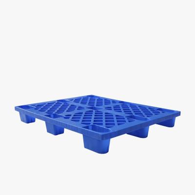 China 1200*1000*140mm Single Faced Lightweight Stackable Heavy Duty HDPE Supplier Used Cheap Plastic Pallet for sale