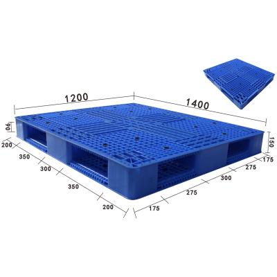 China Double Faced Hot Selling 1400x1200 Mm Recycle Plastic Pallet From China Supplier for sale