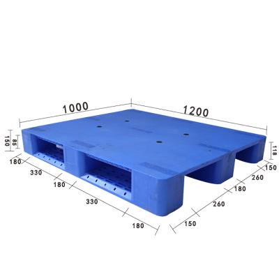 China 1200 1000 150 China Hot Sale Double Faced Plastic Pallet for sale