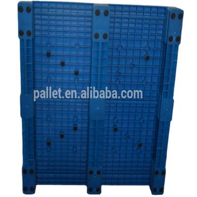 China 1100*900 ZJ1109-140 Single Faced Plastic Floor Pallet Competitive Price Eco-friendly Industrial Plastic Tray Reusable for sale