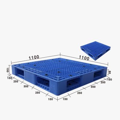 China 1100*1100/1200*1000 DOUBLE DOUBLE faces FACED PALLET NEW 2020 IN POPULAR PLASTIC for sale