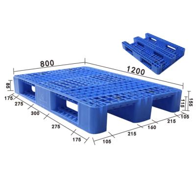 China Double Faced Hot Sale Cheap Price 1200x800 Mm China Supplier Plastic Pallet for sale