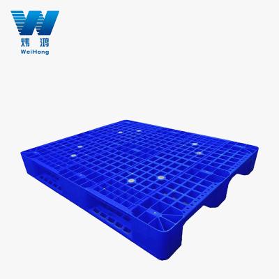 China Cheap Price Anti Skids 5TON HDPE Single Faced Plastic Pallet for sale