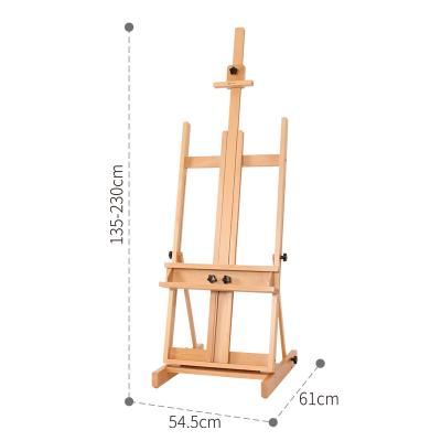 China School Dongjin Popular Artist High Quality Wooden Adjustable Easel Foldable Simple Painting Maker for School and Studio for sale