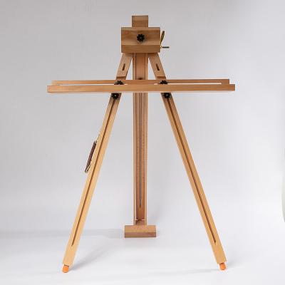 China Popular High Quality Wooden Tripod Tripod Triangle Easel Dongjin Painting Easel Desk Stand Beech Popular Display For Outdoor And Studio Suppliers for sale