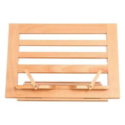 China Popular High Quality Wooden Adjustable Easel Stand Folding Dongjin School Desk Book Painting Easel Wooden Box for School and Studio for sale