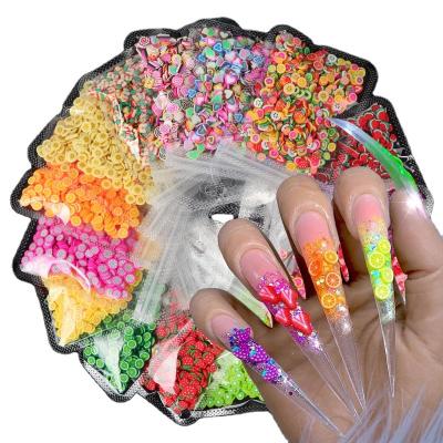 China New Fashion Fruit Nail Art Jewelry Wholesale Supplies Jewelry 3d Gemstone Stone Nail Art Decorations Design Wholesale Crystals for sale