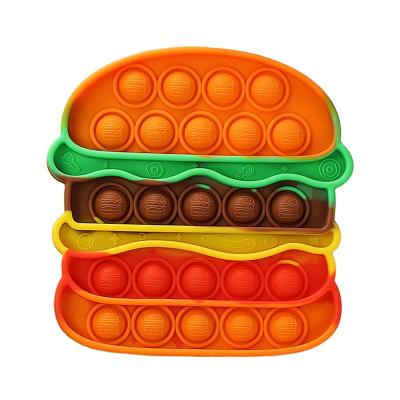 China Hamburger Shape Toys For Sensory Restless Person Toy Special Game Stress Reliever Kids Children Toys Educational Studying Restless Person for sale