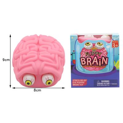 China Creativity Conduit Squeeze Toy Brain Burst Eyes Stress Reliever Toys Hand Antistress Adult Brain Children Toys Gifts Sensory Toys for sale