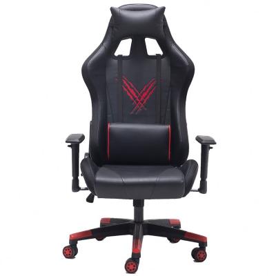 China (Size)Xiangwang Adjustable Black PU Leather Gaming Chair Massage Gaming Chair Gamer Swivel Racing Style With RGB for sale