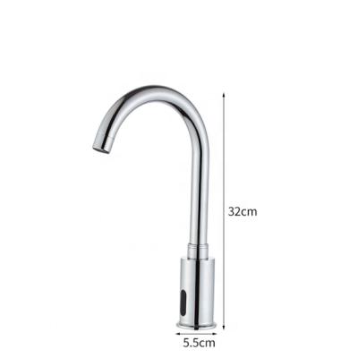 China Best Selling Faucets HUADIAO 2021 Kitchen Sense Sensor Automatic Faucet Electric Sink Faucet for sale