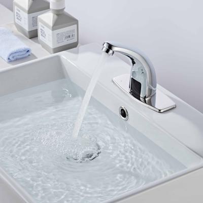 China Automatic smart sense faucets HUADIAO faucet water sensor basin mixer/hospital health water saving faucet medical water faucet/eco sensor for sale