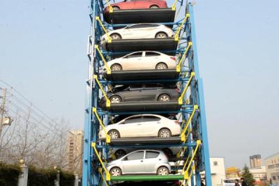 Chine Système vertical de stationnement de voiture de 2 tonnes, CE automatique de tour de stationnement à vendre