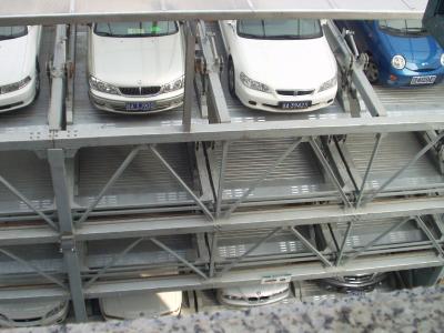 China Elevación horizontal del elevador del coche del garaje de los niveles del sistema 6 del aparcamiento de la circulación de PSH en venta