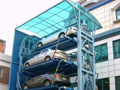 Cina 2000kg automobili di parcheggio rotatorie verticali SUVs del pavimento 8 del sistema 7 in vendita