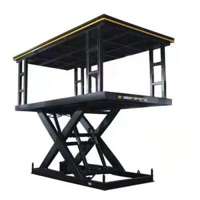 China Hydraulic Scissor Underground Car Parking Systems 5000Kg for sale