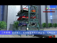 12 Cars 7 Levels Rotary Car Parking System SUVs Automatic Vehicle Parking System