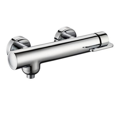 China Modern Wall Mounted Shower Faucet Bath Taps Chrome Plated Shower Mixer For Bathroom for sale