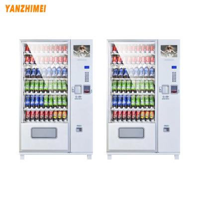 China OEM/ODM hotel subway station shopping mall 24 hours self-service store drinks and snacks combo vending machine with CE for sale for sale