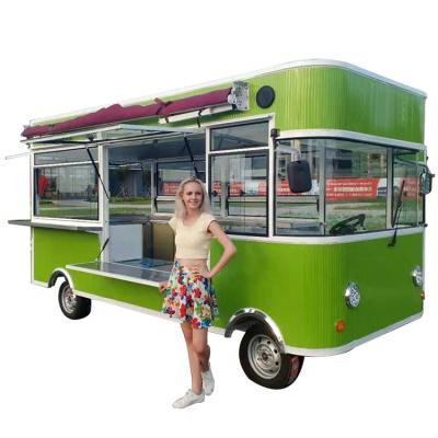 China YANZHIMEI vegetable processing factory commercial electric food truck mobile food cart for sale for sale